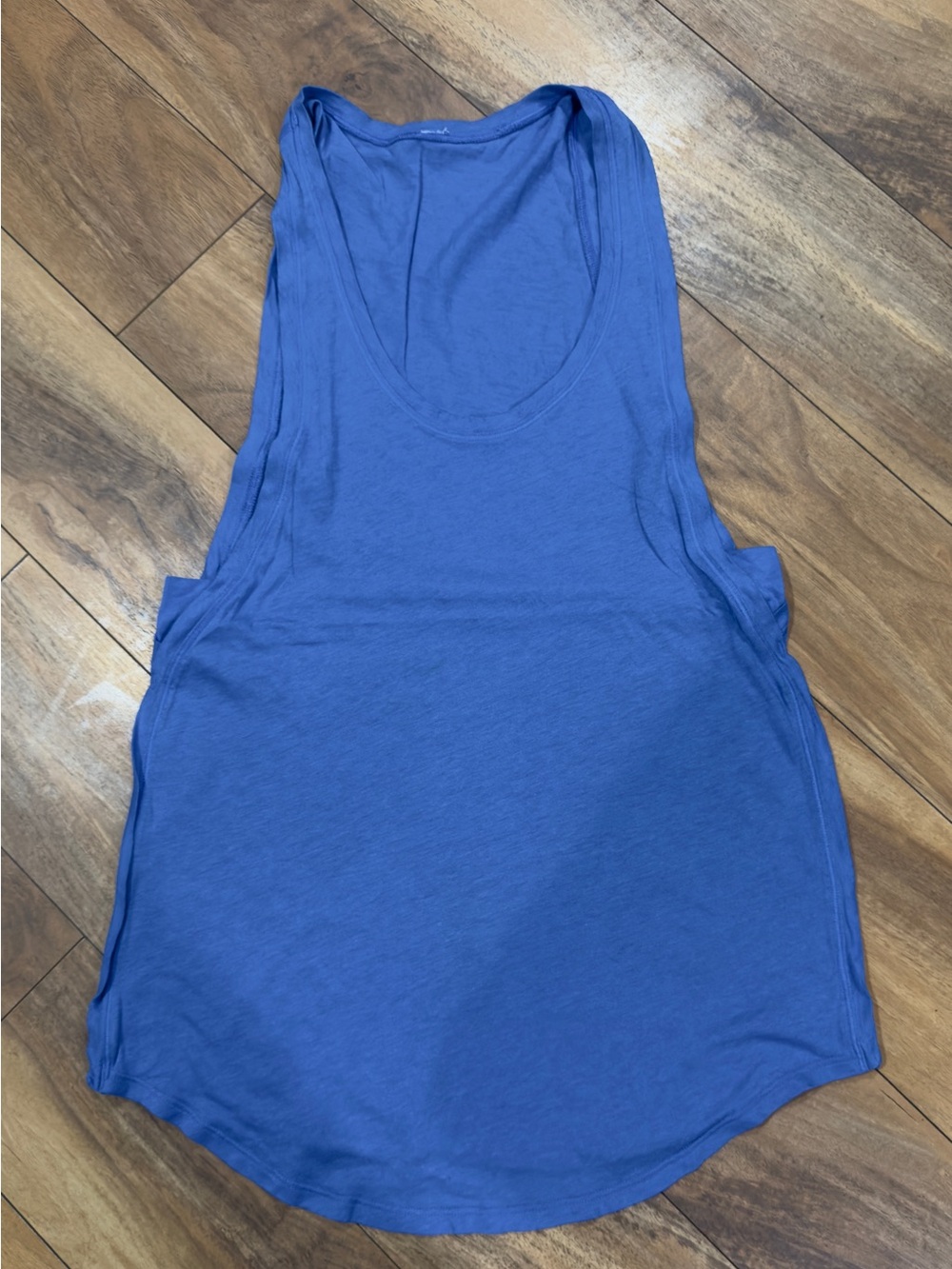 Lululemon Bliss Break Tank Pipe Dream Blue Women’s Yoga Pima Cotton Gym Athletic